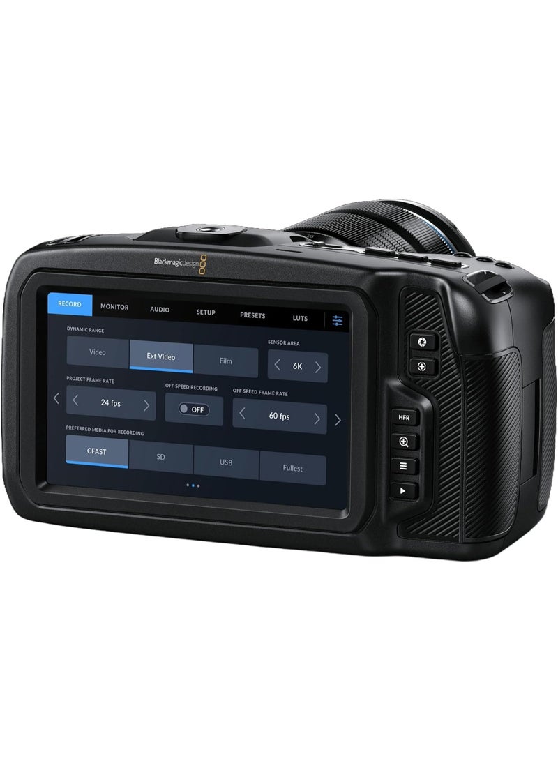 Blackmagic Design Pocket Cinema Camera 4K Digital Cinema Camera with Micro Four Thirds Mount Professional Video Recording - Image 5